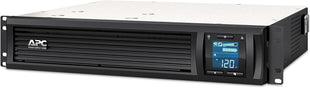 APC 1000VA Smart UPS with SmartConnect, SMC1000-2UC Rack Mount UPS Battery Backup, Sinewave, AVR, 120V, Line Interactive Uninterruptible Power Supply