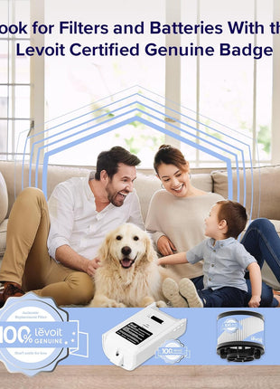 Levoit Cordless Vacuum Cleaner, Anti-Tangle for Pet Hair, Up to 50 Minutes | Powerful Suction, Lightweight, Rechargeable, Versatile for Carpets & Hard Floors, 180° Lay-Flat Design, LVAC-200
