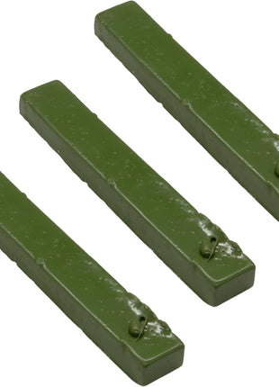 IWIWE 3PCS Green Lapidary DOP Wax - Fit for Lapidary Cabochon Forming, Cutting & Polishing (Use for Lapidary Sticks/Tools, Beeswax Based - High-Adhesion)
