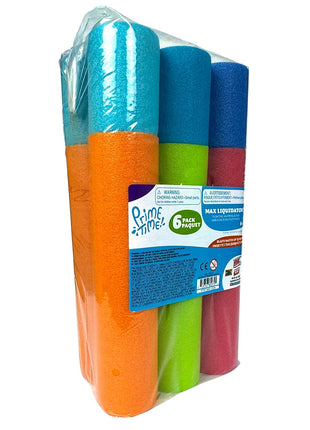 6-Pack Water Blaster Set, Multicolor
