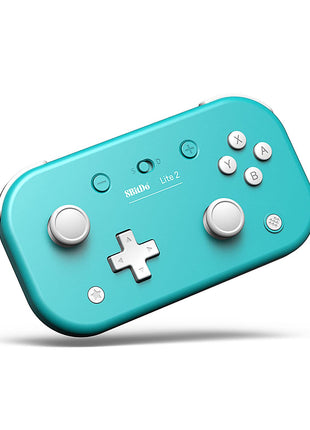 8BitDo Lite 2 Bluetooth Gamepad for Switch, Switch Lite, Android and Raspberry Pi (Turquoise)