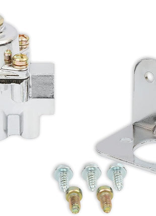Holley 12-803 Chrome Carbureted Fuel Pressure Regulator