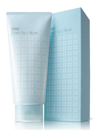 DHC Pore Face Wash, Pore-Minimizing and Blackhead Removing Cleanser, 4.2 oz | Exfoliating Cream Cleanser with AHAs, Minimizes Look of Pores, Clears Blackheads, For Acne and Oily Prone Skin