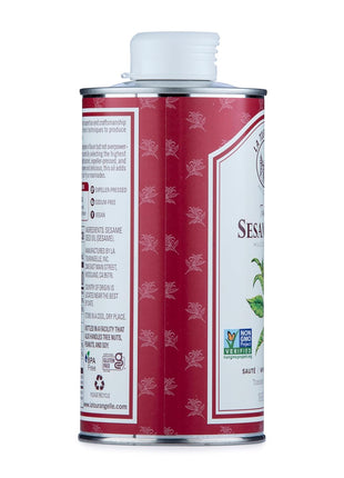 La Tourangelle, Toasted Sesame Oil, Great for Cooking, Add to Noodles, Stir-Fry, Vegetables, Vinaigrettes, and Marinades, 16.9 Fl Oz