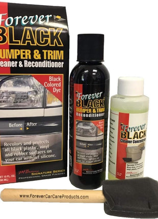 Forever Black Bumper & Trim Kit (NEW Improved Formula & Larger Size)