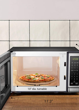 BLACK+DECKER Countertop Microwave Oven, 0.7 Cu.Ft, 700W, Stainless Steel