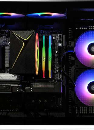 STORMCRAFT Sirius Gaming PC, Intel Core i5 14400F 4.7GHz, RTX 4060 8GB GDDR6, 16GB DDR5 RGB 6000MHz, 1TB NVMe Gen4 SSD,PRO B760M-VC WIFI, Desktop Computer VR & AI Ready, Win 11 Home Pre Built Tower PC