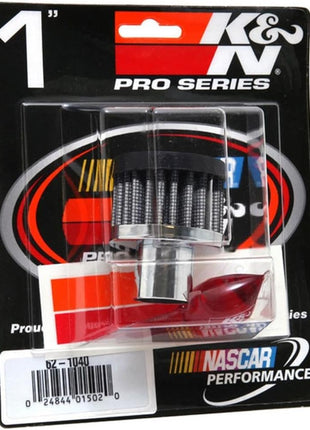 K&N Vent Air Filter/Breather: High Performance, Premium, Washable, Replacement Engine Filter: Filter Height: 1.5 in, Flange Length: 1 in, Shape: Breather, 62-1040