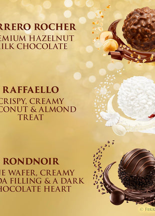 Ferrero Collection Assorted Chocolate Candy Gift Box, 12 Ct, 4.6 oz