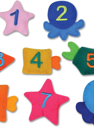 Melissa & Doug K's Kids Fish and Count Learning Game With 8 Numbered Fish to Catch and Release