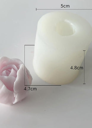 2 Pack Tulip Mold Tulip Resin Candle Mold - Silicone 3D Molds for Candy & Home Decor - Resin Casting & Making Molds
