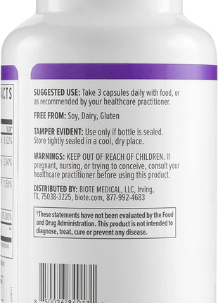 Biote Nutraceuticals - Methyl Factors+ - Circulation + Mood (90 Capsules) (Pack of 2)