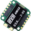 DYS Brushless ESC 65A 4in1 2-8S AM32 30x30 for FPV Freestyle Drone Racing Drone F4 F7 Flight Controller Quadcopter (AM32 65A ESC)