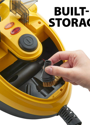 Wagner Spraytech 0282014 915e On Demand Steam Cleaner & Wallpaper Removal, Multipurpose Power Steamer, 18 Attachments Included (Some Pieces Included in Storage Compartment) For Floor
