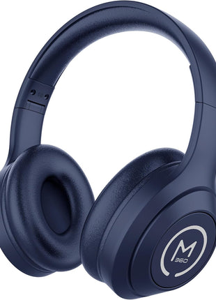 Morpheus 360 Comfort Plus Wireless Over-Ear Headphones - Bluetooth Headset with Microphone - 10H Playtime - HP6500L (Blue)
