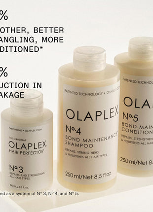 Olaplex N°.4 Bond MaintenanceTM Hair Strengthening Shampoo: Repairs Damage & Defend Against Future Breakage | Replenishes Hydration | For Coily, Curly, Straight, and Wavy