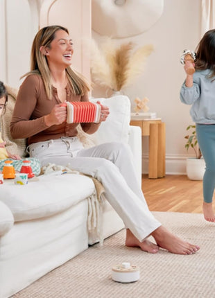 LOVEVERY | The Music Set | 6 Montessori Musical Instruments & Rhythm Book | Educational Toys for Toddlers & Preschoolers | Simple Songs and Play Guide | Ages 18 Months to 4+ Years