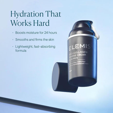 ELEMIS Pro-Collagen Marine Cream for Men, Fragrance-Free Moisturizer, 30ml