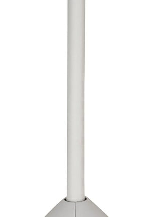 Clorox Toilet Plunger with Hideaway Holder Caddy Heavy-Duty Compact Design with Non-Skid Rubber Base for Bathroom Convenient Storage Toilet Unclogger, 6.5x19.5-Inch, White