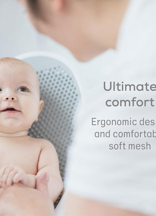 Angelcare Baby Bath Support (Gray) | Ideal for Babies Less Than 6 Months Old