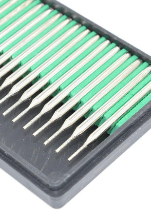 60 Pcs Diamond Drill Bits, 1mm 2mm 3mm Mix Set Jewelry Drill Bits for Jewelry, Sea Glass Shells, Gem Stones Lapidary, Jewelry Making