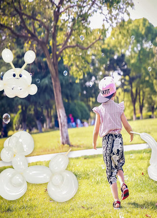 260 Balloons Clear, Thickening Long Balloons for Tying Arch, Twisting Latex Animals Magic Balloons Modeling Skinny Birthday Balloons for Kid's Party Wedding Decoartion Supply 100pcs