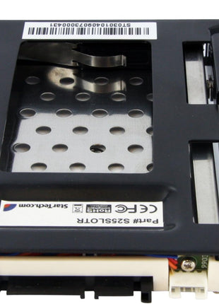 StarTech.com 2.5in SATA Removable Hard Drive Bay for PC Expansion Slot - Storage bay adapter - black , TAA (S25SLOTR)