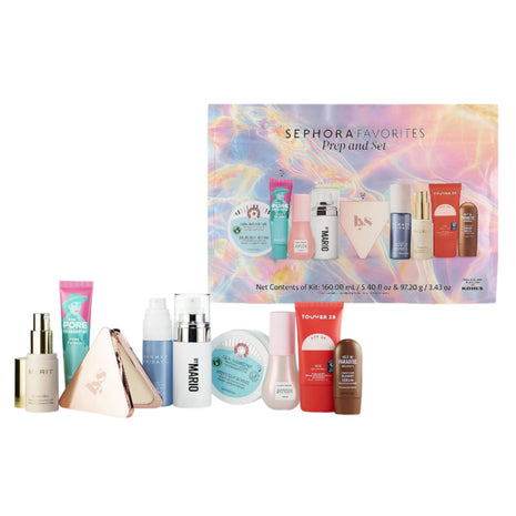 Sephora Favorites Prep & Set 9-Piece Makeup Set – Skincare & Primer Essentials