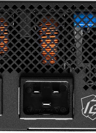 ASRock PG 1600G ATX 3.1 1600W Power Supply PCle5.1 10 Years Warranty Fully Modular Japanese Capacitor Phantom Gaming PG-1600G 80 Plus Gold Cybenetics Platinum 12V-2x6 Cables