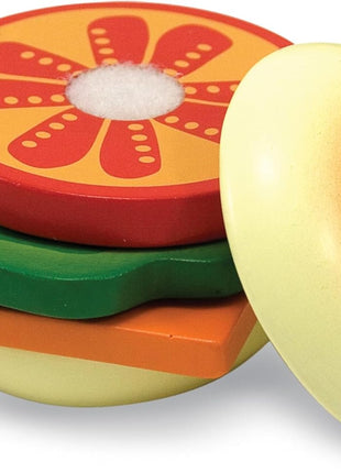 Melissa & Doug Wooden Sandwich-Making Pretend Play Food Set Food Toys for Kids Play Kitchen for Ages 3+