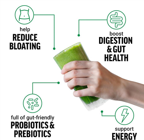 Force Factor Smarter Greens Daily Wellness Powder to Support Gut Health | Greens Superfood Powder for Bloating & Digestion, 40+ Superfoods, 125 Million CFU Probiotics, Unflavored, 60 Servings, 2-Pack