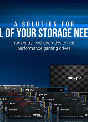 PNY CS2230 500GB M.2 NVMe Internal Solid State Drive (SSD) - M280CS2230-500-RB