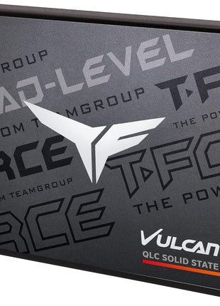 TEAMGROUP T-Force Vulcan Z 2TB SLC Cache 3D NAND QLC 2.5 Inch SATA III Internal Solid State Drive SSD (R/W Speed up to 550/470 MB/s) T253TY002T0C101