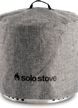 Solo Stove Bonfire Shelter - Weather-Resistant Round Cover for Solo Stove Bonfire Fire Pit and Accessories - PVC-Coated Polyester with Aluminum Reinforcement - Year-Round Protection