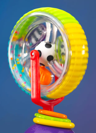 Sassy Wonder Wheel Spinning High Chair Tray Toy, Age 6+ Months