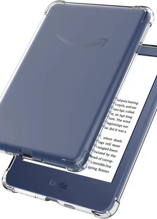 Clear Case for 6 inch Kindle 12th/11th Generation 2024/2022, [Reinforced Corners] Transparent Thin Slim Soft Protective TPU Cover for Kindle 11th/12th Gen