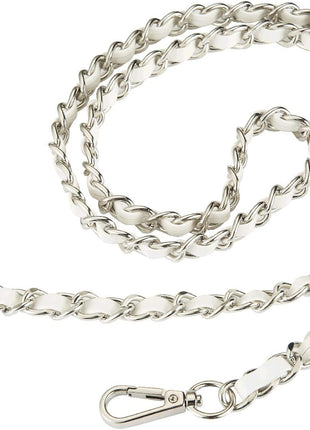 Purse Chain Strap Crossbody Bag Chains Strap Handbag Chain Replacement Leather Chain Straps 47.2 inch