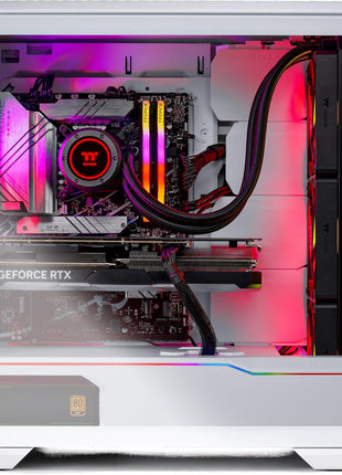 Skytech Eclipse Gaming PC Desktop, Ryzen 7 9800X3D 4.7 GHz (5.2 GHz Turbo), AMD RX 9070 XT 16GB, X670 Board, 2TB Gen4 NVMe SSD, 32GB DDR5 RAM 6000 RGB, 1000W Gold PSU, Wi-Fi, Win 11