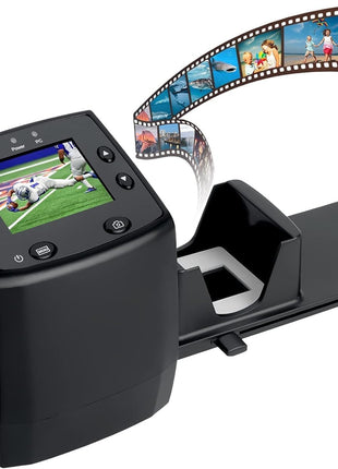DIGITNOW! 135 Film Negative Scanner High Resolution Slide Viewer,Convert 35mm Film &Slide to Digital JPEG Save into SD Card, with Slide Mounts Feeder No Computer/Software Required