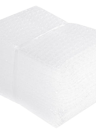 50 Pcs Bubble Pouch Wraps, 6''x8'' Clear Bubble Out Bags for Packing, Double Walled Cushioning Bags for Shipping, Storage and Moving(Not Self-Seal)