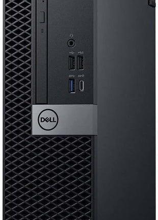 DELL Optiplex 7060 SFF Desktop Computer PC | Intel 8th Gen i7-8700 (6 Core) | 32GB DDR4 Ram 512GB NVMe M.2 SSD | Built-in WiFi & Bluetooth | Windows 11 Pro | Wireless Keyboard & Mouse(Renewed)