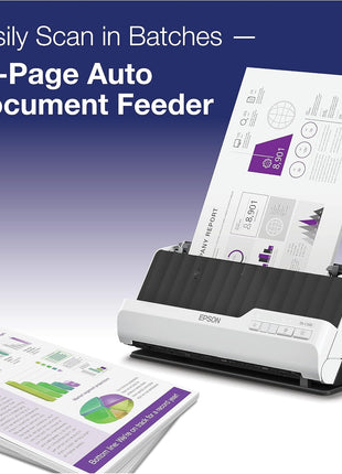 Epson DS-C330 Duplex Compact Desktop Document Scanner with Auto Doc Feeder (ADF)
