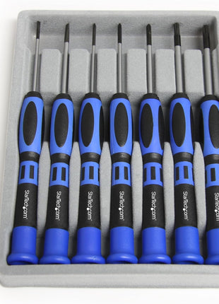 StarTech.com 7 Piece Precision Screwdriver Computer Tool Kit with Carrying Case - Screwdriver kit , TAA (CTK100P)
