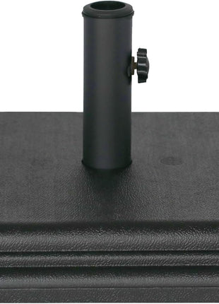 US Weight 40 Pound Umbrella Base - Weighted Umbrella base For Use With Patio Table – Heavy Duty Base- Made in the USA