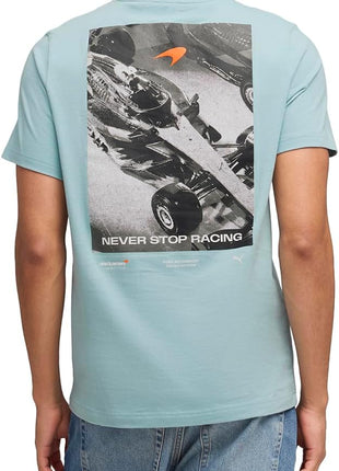 PUMA, Men's, McLaren Racing Graphic T-Shirt, Seafoam, Large