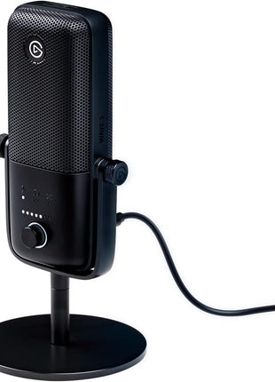 Elgato Wave:3 USB Condenser Microphone for Streaming | Cardioid capsule, 24-bit/96kHz audio, Anti-distortion Clipguard, Free mixer software, Plug and play, For Mac and PC