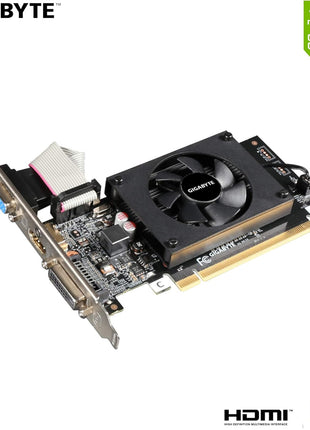 GIGABYTE 2GB RAM DDR3 SDRAM Video Graphics Cards GV-N710D3-2GL REV2.0 for Desktop