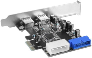 Vantec 4 Port USB 3.0 PCIe with Internal 20 pin Host Card (UGT-PC345)