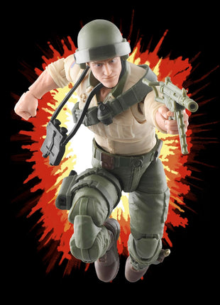G.I. Joe Classified Series Retro Cardback Duke, Collectible 6-Inch Action Figure with 10 Accessories