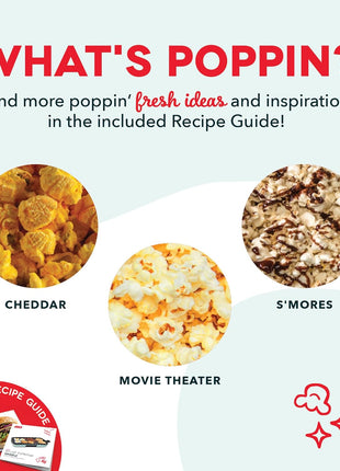 Dash Fresh Pop Popcorn Maker, 16-Cup Hot Air Popper, Aqua | Electric Popcorn Machine, Oil-Free Air Popped Popcorn, Built-In Measuring Cup & Butter Melting Tray, Movie Night Snacks